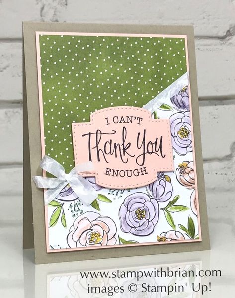 So Sentimental Bundle, Best Dressed Designer Series Paper, Stampin Up!, Brian King, thank you card Designer Paper Cards, Handmade Thank You Cards, Stampin Up Christmas Cards, Designer Series Paper, Stamping Up Cards, Masculine Cards, Best Dressed, Card Maker, Stamping Up