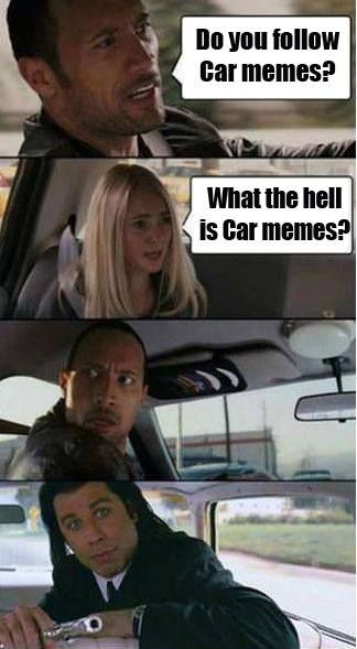 If you don't know what all these are about.... Car memes 10/16. Psychology Memes Funny, Psychology Memes, Student Humor, Psychology Student, Car Memes, How To Influence People, Dwayne Johnson, Believe In God, Meme Pictures