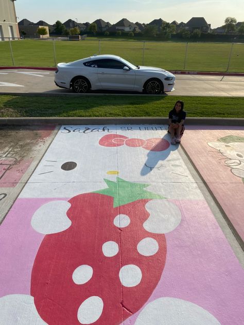 Hello Kitty Parking Spot, Parking Spot, Hello Kitty, Kids Rugs, Kitty