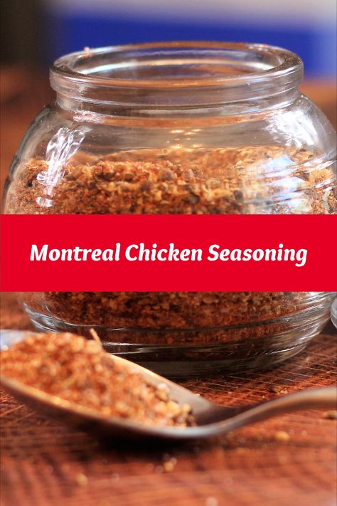 Montreal Chicken Seasoning Recipe, Southwest Seasoning Recipe, Montreal Chicken Seasoning, Montreal Chicken, Dehydrated Garlic, Chicken Seasoning Recipes, Southwest Seasoning, Homemade Dry Mixes, Dry Rub Recipes