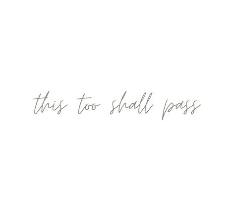 This Too Shall Pass Tattoo, This Too Shall Pass Quote Tattoo, This Too Shall Pass Quote, Cursive Tattoos, This Too Shall Pass, Fine Line Tattoos, Line Tattoos, Shoulder Tattoo, Tiny Tattoos