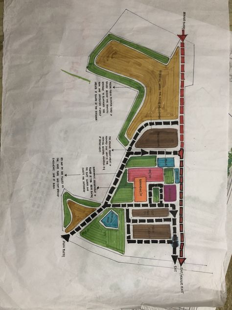 Zoning Plan Architecture, Site Zoning Architecture, Site Zoning Architecture Diagram, Site Zoning, Concept Plan, Conceptual Model Architecture, Urban Design Architecture, Workshop Plans, Architecture Drawing Plan