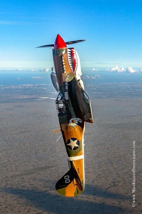 P 40 Warhawk, Ww2 Fighter Planes, Wwii Fighter Planes, Wwii Airplane, Wwii Fighters, Vintage Planes, Wwii Plane, Airplane Art, Ww2 Planes