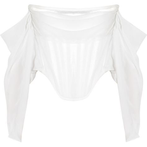 Givenchy Off-the-shoulder top in white satin and silk-chiffon ($3,175) ❤ liked on Polyvore featuring tops, blouses, white, draped blouse, silk chiffon blouse, white top, off-the-shoulder tops and white draped blouse White Satin Blouse, Givenchy Top, White Off Shoulder Top, Silk Chiffon Blouse, Zipper Blouse, Satin Crop Top, Corset Fashion, White Off The Shoulder, Corset Style Tops