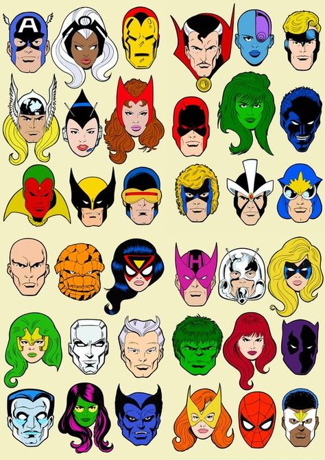 Marvel Comics Art Vintage, Marvel Heroes Comics, Wholesome Comics, Marvel Comics Vintage, Arte Doodle, Marvel Comics Superheroes, Marvel Characters Art, Marvel Superhero Posters, Comic Book Superheroes