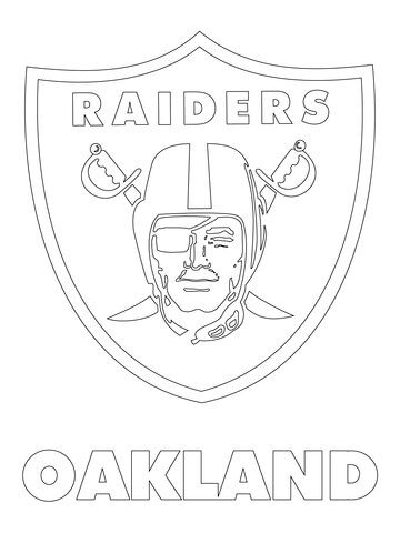 Oakland Raiders Logo Coloring Pages Raiders Tattoos, Oakland Raiders Wallpapers, Oakland Raiders Images, Football Coloring Pages, Raiders Wallpaper, Oakland Raiders Logo, Oakland Raiders Football, Raiders Logo, Nfl Oakland Raiders