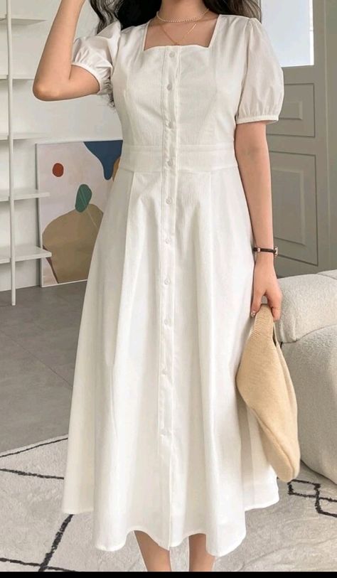 One Pices Dress Westen, Summer Frocks For Women, Simple Cotton Frocks For Women, Long Dresses Western, Cotton Frocks For Women, Cute Frock, Western Frocks, Frock Designs For Girl, Simple Frock