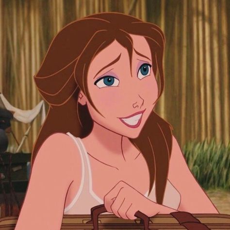 Julianna Character, Disney Jane Porter, Hear Me Out Cake Characters Women, Hear Me Out Characters Girl, Julianna Core, Hazel Core, Brown Hair Princess, Journal Character, Jane From Tarzan