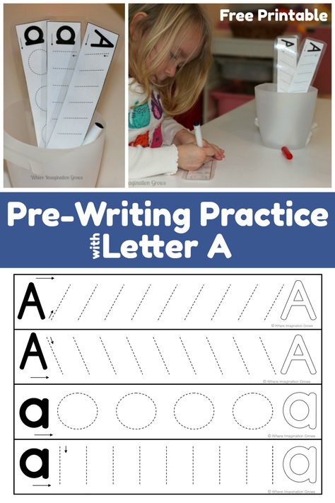 Handwriting Strokes Preschool, Letter Introduction Activities, Toddler Writing Practice, Preschool Writing Center Ideas, Pencil Control Worksheets Free, Letter Tracing Preschool, Kindergarten Writing Practice, Homeschooling Toddler, Prewriting Practice