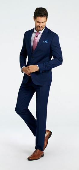 Shop for men's blue suits in all shades of blue including navy blue, indigo blue, light blue & dark blue. Custom men's blue suits in infinite syles from INDOCHINO. FREE Shipping on orders over $150. Graduation Dress Men, Blue Suits For Men, Wedding Suits Men Blue, Office Wear Outfit, Custom Suits Men, Groomsmen Grey, Prom Suits For Men, Made To Measure Suits, Dark Blue Suit