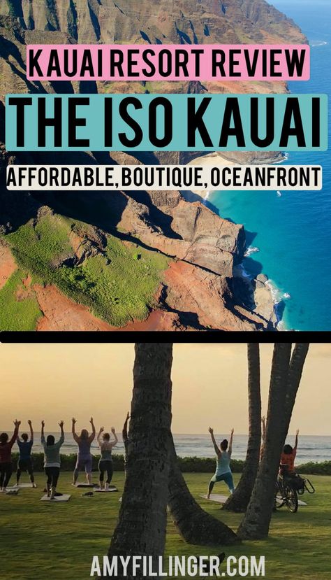 Are you trying to figure out where to stay in Kauai? This ISO Kauai Review will go over the details of the ISO Kauai resort in Kapaa. The ISO Kauai is an affordable, boutique, oceanfront hotel in Kauai. YES, affordable and oceanfront! Check out this ISO review to learn more. #wheretostayinkauai #ISOkauaireview #ISOreview #isokauai #kauairesorts #kauaihotels #kauaitravelagent #kauaihoneymoon #kauaivacation Honolulu Hawaii Vacation, Kapaa Kauai, Kauai Hotels, Best Hawaiian Island, Kauai Resorts, Kauai Travel, Hawaii Magazine, Kauai Vacation, Hawaii Resorts