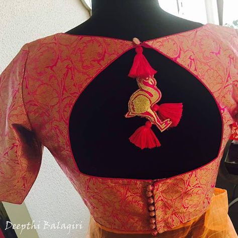 41 Latest pattu saree blouse designs to try in 2019 || Blouse patterns for silk sarees | Bling Sparkle Indian Blouse Designs, Blouse Lehenga, Formal Saree, Boat Neck Blouse Design, Blouses Designs, Blouse Designs Catalogue, Sari Design, Pattu Saree Blouse Designs, Saree Blouse Neck Designs