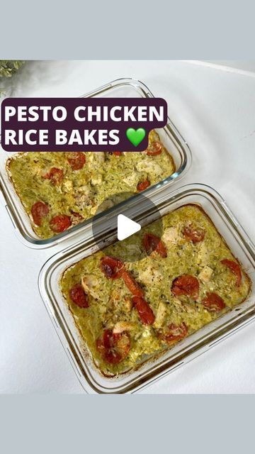 Pesto Chicken Rice, Oven Bake Recipes, Rice In The Oven, Chicken Rice Bake, Basil Pesto Chicken, Rice Dishes Recipes, Baked Pesto Chicken, Chicken Pesto Recipes, Oven Baked Recipes