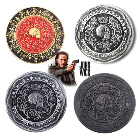 $1.26 64％ Off | Movie John Wick Can Open Coin Big Size Badge Sofia Blood Oath Marker Keanu Reeves Continental Hotel Adjudicator Cosplay Jewelry John Wick Coins, Cosplay Jewelry, Replica Prop, Movie Props, Keanu Reeves, John Wick, Can Opener, Big Size, Wedding Shop