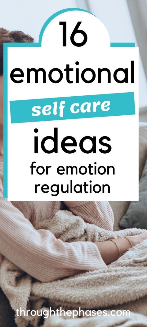 What is Emotional Self Care? And How to Practice It for Emotional Wellness and Mental Health  Feeling emotional? Honoring your emotions and taking care of them is essential for emotion regulation and wellbeing. Check out these simple emotional self care ideas to add to your everyday self care routine!  #selfcareideas #selfcaretips #selfcareroutine Everyday Self Care, Emotion Regulation, Wellness Activities, Self Care Ideas, Health Activities, Mental Health Resources, Therapy Worksheets, Emotional Wellbeing, Self Regulation