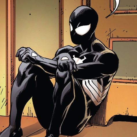 Spider Man Symbiote Suit Pfp, Injured Spiderman, Symbiote Spiderman Pfp, Spiderman Symbiote, Spiderman Comic Art, Symbiote Spiderman, Madara Wallpaper, Image Spiderman, Spiderman Theme