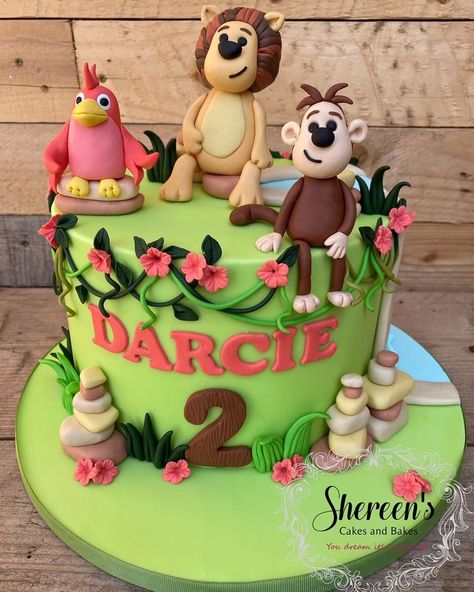 Shereen on Instagram: “Raa Raa the noisy lion themed cake for little Darcie turning 2 this weekend.” Raa Raa The Noisy Lion, Lion Cake, Cake Decorator, Birthday Cake Ideas, Cake Creations, Themed Cakes, No Bake Cake, Cake Ideas, Wedding Cake