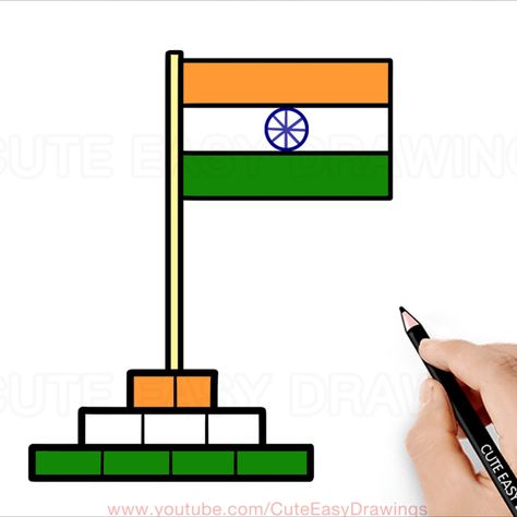 #drawings #cutedrawings #indianflag #2023 Indian Flag Drawing Images, India Flag Drawing For Kids, Easy Flag Drawing, Indian Flag Drawing For Kids, Flag Drawing For Kids, India Flag Drawing, Republic Day Drawing Easy, Indian Flag Drawing, Republic Day Drawing