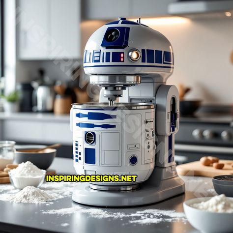 Step into the world of the galaxy far, far away… but with a whisk in hand! Forget about ordinary kitchen appliances. The Star Wars baking mixers are here to make your kitchen feel like the cockpit of the Millennium Falcon. Whether you’re a culinary Jedi master or just learning to stir the batter, these mixers … Star Wars Baking, Baking Mixer, The Millennium Falcon, Jedi Master, Millennium Falcon, Kitchen Equipment, The Galaxy, Kitchen Appliances, Star Wars