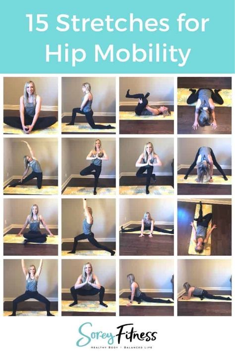 Best Hip Stretches, Stretches For Beginners, Hip Opening Stretches, Hip Mobility Exercises, Hip Flexor Exercises, Stretches For Runners, Hip Flexibility, Trening Sztuk Walki, Poses For Beginners