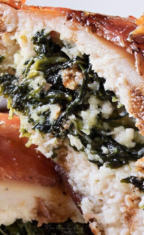 Chicken Florentine Recipe, Florentine Recipe, Pine Nut Recipes, Florentines Recipe, The Chunky Chef, Chunky Chef, Creamy Chicken Recipes, Cheesy Spinach, Chicken Receipes