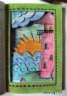 altered book Paper Relief Art Ideas, Layered Book Art, Big Book Design Ideas Project, Big Book Design Ideas, Big Book Ideas, Big Book Diy, Big Book Design, 3d Sketchbook Ideas, Altered Books Ideas