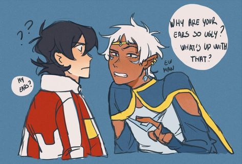 Altean Lance, Voltron Galra, Klance Fanart, Lance Mcclain, Voltron Funny, Klance Comics, The Dragon Prince, Voltron Comics, Form Voltron