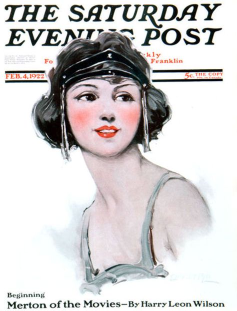 1920s Aesthetic, 1920s Makeup, Flapper Girls, Saturday Evening Post Covers, 1920s Headband, Flapper Headpiece, The Saturday Evening Post, Lindy Hop, Vintage Blog