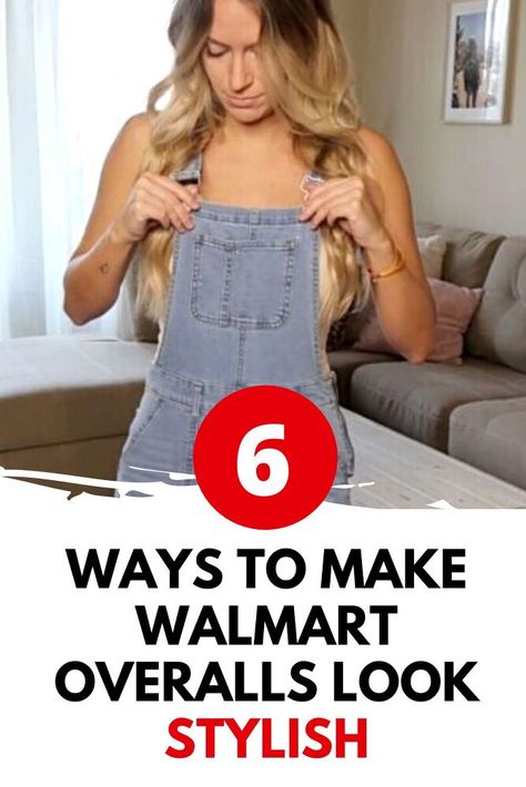 How to make cheap overalls look expensive with these easy cute overall styling ideas. How to style overalls this Summer. How To Make Overalls Look Cute, How To Wear Overall Shorts, Shoes To Wear With Overalls, How To Wear Overalls, Bib Overalls For Women Outfit Ideas, How To Style Overalls, What To Wear With Overalls, Cheap Overalls, Overalls Outfit Winter