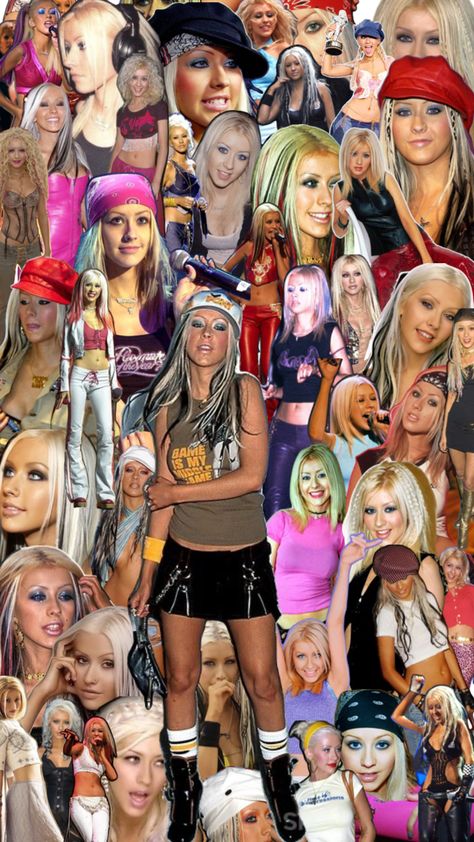 Cristina Aguilera 2000s, 2000s Christina Aguilera, Christina Aguilera 2000s, Cristina Aguilera, 2000s Wallpaper, 2000s Outfit, 2000s Outfits, Wallpaper Y2k, Y2k Outfits