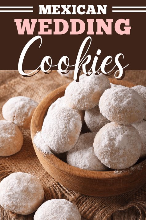 These Mexican wedding cookies are so good, they'll melt in your mouth! Learn how to make them, plus get tips for making the best cookies. Mexican Wedding Cookie, Mexican Wedding Cookies Recipes, Wedding Cookies Recipe, Mexican Cookies, Mexican Wedding Cookies, Wedding Cookie, Silicone Baking Sheet, Vegan Mexican, Mexican Dessert