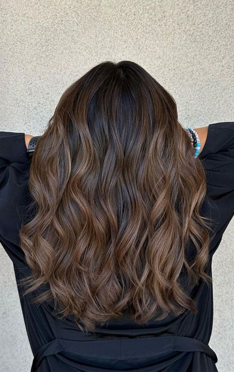 Mocha Chocolate Balayage, Soft Balayage Brown, Soft Brown Hair Balayage, Earthy Brunette Balayage, Beige Brunette Balayage, Tan Asian Hair Color, Hair Ideas Balayage, Soft Balayage Brunette, Coffee Brown Hair Color