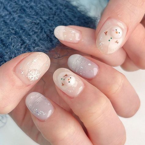 Painted Acrylic Nails, Nail Art Christmas, Self Nail, Engagement Nails, Korean Nail Art, Beauty Hacks Nails, Toe Nail Color, Gel Nails Diy, Simple Gel Nails