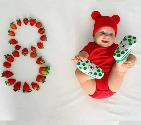 8 Months Baby Photoshoot, 8 Month Baby Photoshoot, Monthly Photoshoot, 8 Month Baby, Baby Milestones Pictures, Monthly Baby Pictures, Monthly Baby Photos, Baby Photoshoot Boy, Newborn Photography Poses