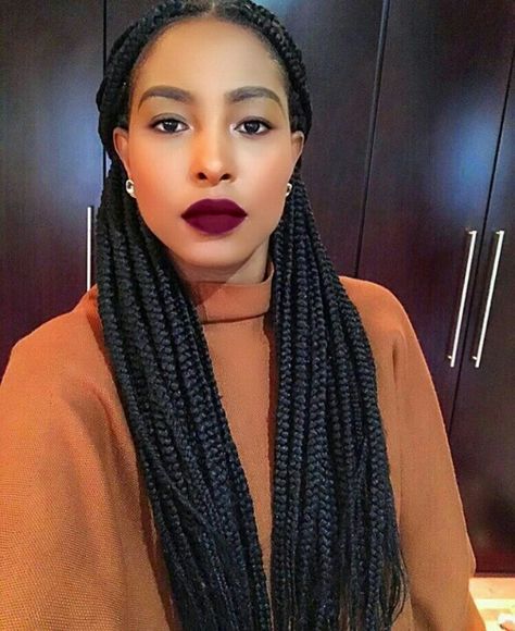 Long Brown Box Braids, Caramel Brown Box Braids, Braids 1b/30, Elegant Box Braids, Celebrity Box Braids, Braid Types, Baddie Braids, Braids 2024, Editorial Box Braids