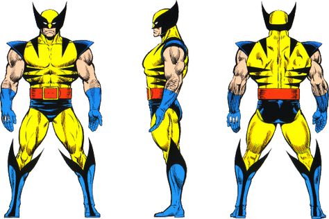 Classic Wolverine Wolverine Cartoon, Wolverine Film, Wolverine Character, Wolverine Costume, Wolverine Cosplay, Wolverine Xmen, Marvel Wolverine, Wolverine Comic, Character Turnaround