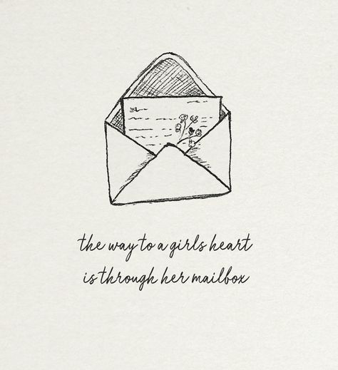 Hand And Envelope Tattoo, Love Letter Sketch, Mail Letter Tattoo, Mail Tattoo Letter, Snail Mail Tattoo, Letter Envelope Drawing, Envelope Drawing Doodles, Mailbox Tattoo, Love Letter Doodles