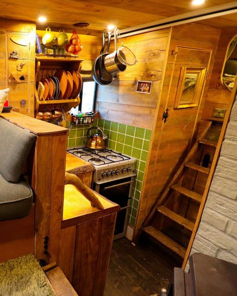 Alpine Cabin, Cabin On Wheels, Horse Box Conversion, Guy Williams, Horse Box, Tiny House Inspiration, Van Life Diy, Van Home, Life On The Road