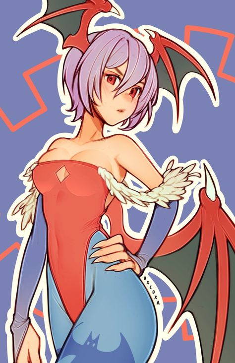 Lilith Darkstalkers, Dino Crisis, Street Fighter Art, King Of Fighters, Video Game Art, Street Fighter, Cartoon Art Styles, Game Character, Female Art