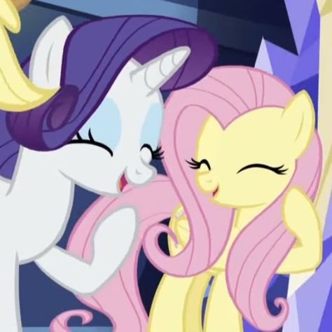 Fluttershy, Ponies, Rarity