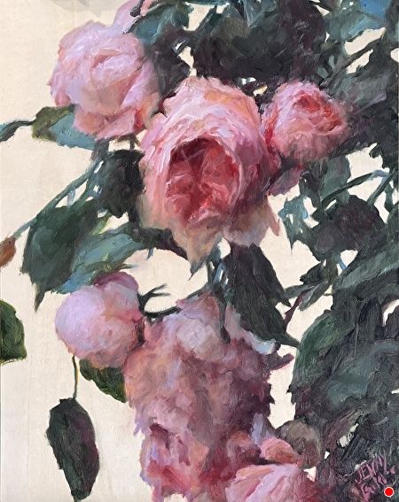 Peonies Painting, Life Paintings, Floral Oil Paintings, Oil Painters, Still Life Art, Rose Painting, Arte Floral, Cool Paintings, Still Life Painting