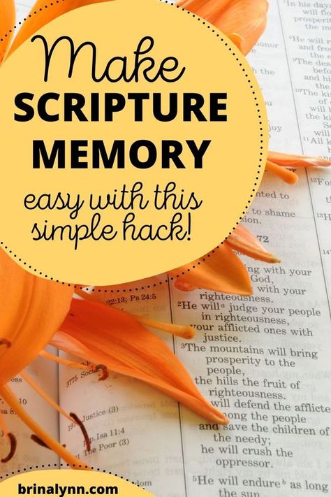 Scripture Memorization For Women, Memorizing Scripture For Women, Memorize Scripture Ideas, Scripture Memorization Plan, How To Memorize Bible Verses, How To Memorize Scripture, Bible Verses To Memorize For Women, Scripture Memory For Kids, Scripture To Memorize