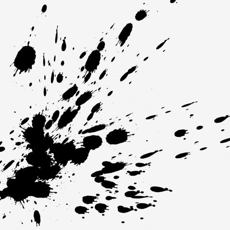 Ink Splatter Png, Splatter Tattoo, Black Paint Splatter, Shape Png, Ink Splash, Ink Doodles, Black Splash, Black Png, Brush Background