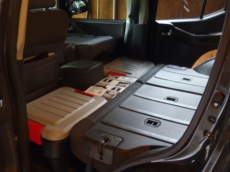 The BEST Option for Sleeping in Your X - Second Generation Nissan Xterra Forums (2005+) Xterra Accessories Ideas, Nissan Xterra Accessories, Xterra Overland, Nissan Xtrail Camper, Xterra Camping, Xterra Overland Build, Nissan Xterra Overland, Nissan Xtrail Camping, Nissan Elgrand Camper Conversion