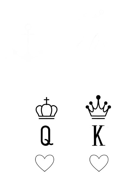 King And Queen Tattoo Stencil, Couple Tattoos King And Queen, Tattoo Mural, Amor Tattoo, Him And Her Tattoos, Teacup Tattoo, Partner Tattoos, California Tattoo, Cute Couple Tattoos