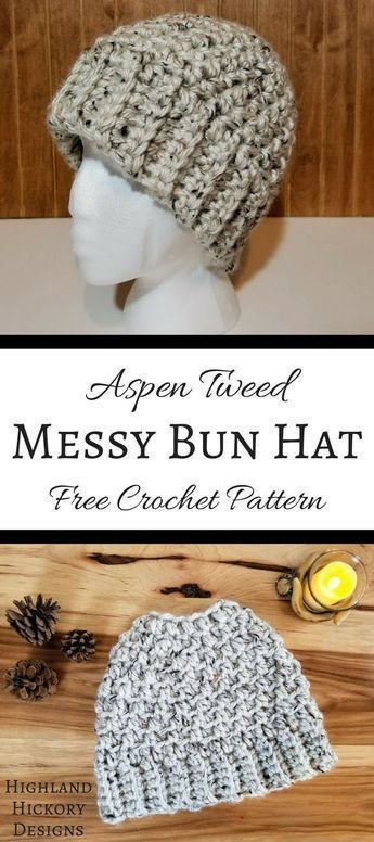 Crochet Ponytail Hat Pattern, Messy Bun Hat Crochet Pattern, Bun Hat Crochet Pattern, Crochet Bun Hat, Messy Bun Hat Pattern, Ponytail Hat Crochet, Crochet Beanie Pattern Free, Messy Bun Hat Crochet, Crochet Messy Bun