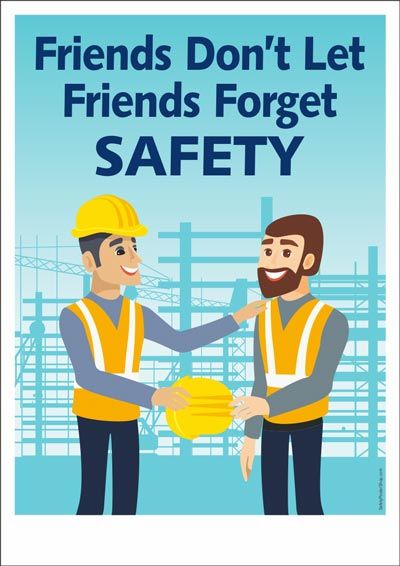 Construction Safety Posters – Safety Poster Shop Safety Ppe Posters, Safety Shirts Ideas, Health And Safety Poster Design, Safety Slogans Posters, Construction Safety Posters, Hse Safety Poster, Safety Slogans Workplace, Safety Quotes For Work, Poster K3 Safety