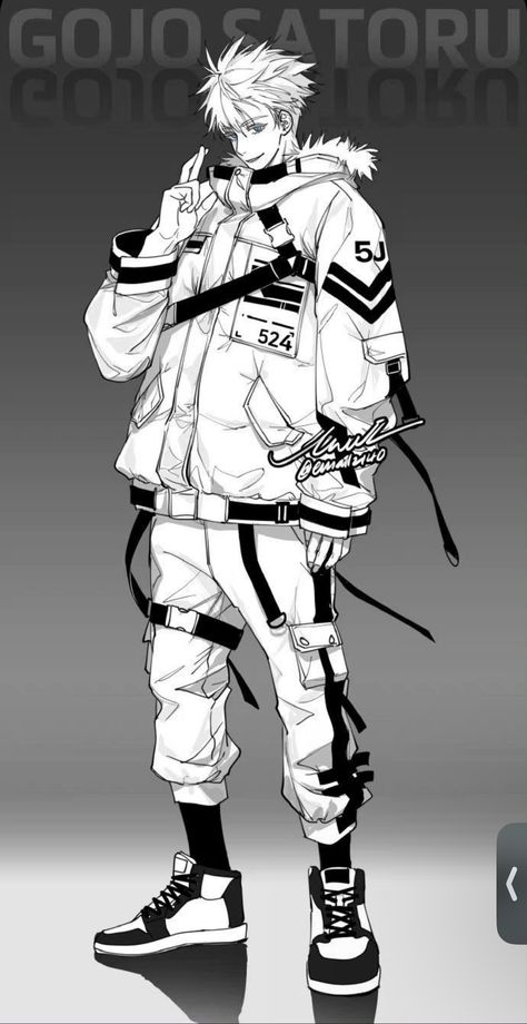 Techwear Drawing, Techwear Character Design, Techwear Art, Techwear Anime, Anime Techwear, Cyberpunk Outfit, Outfit Drawing, Cyberpunk Clothes, Cyberpunk Aesthetic