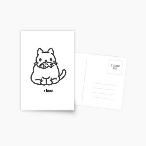 Get my art printed on awesome products. Support me at Redbubble #RBandME: https://www.redbubble.com/i/postcard/untitled-by-untitled/165821726.V7PMD?asc=u Cat With Fish, Postcards For Sale, Cute Cat, My Art, Awesome Products, Stamp, Fish, Art Prints, For Sale