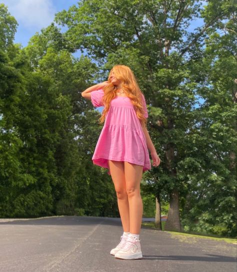 pink dress nike dunk high rebel pink oxford outfit Pink Dunk High Outfit, Nike Dunk Skirt Outfit, Pink High Dunks Outfit, Pink Oxford Dunks Outfit, Pink Nikes Outfit, Pink Nike Dunks Outfit, High Top Nike Outfit, High Top Nike Outfit Women, High Top Dunks Outfit